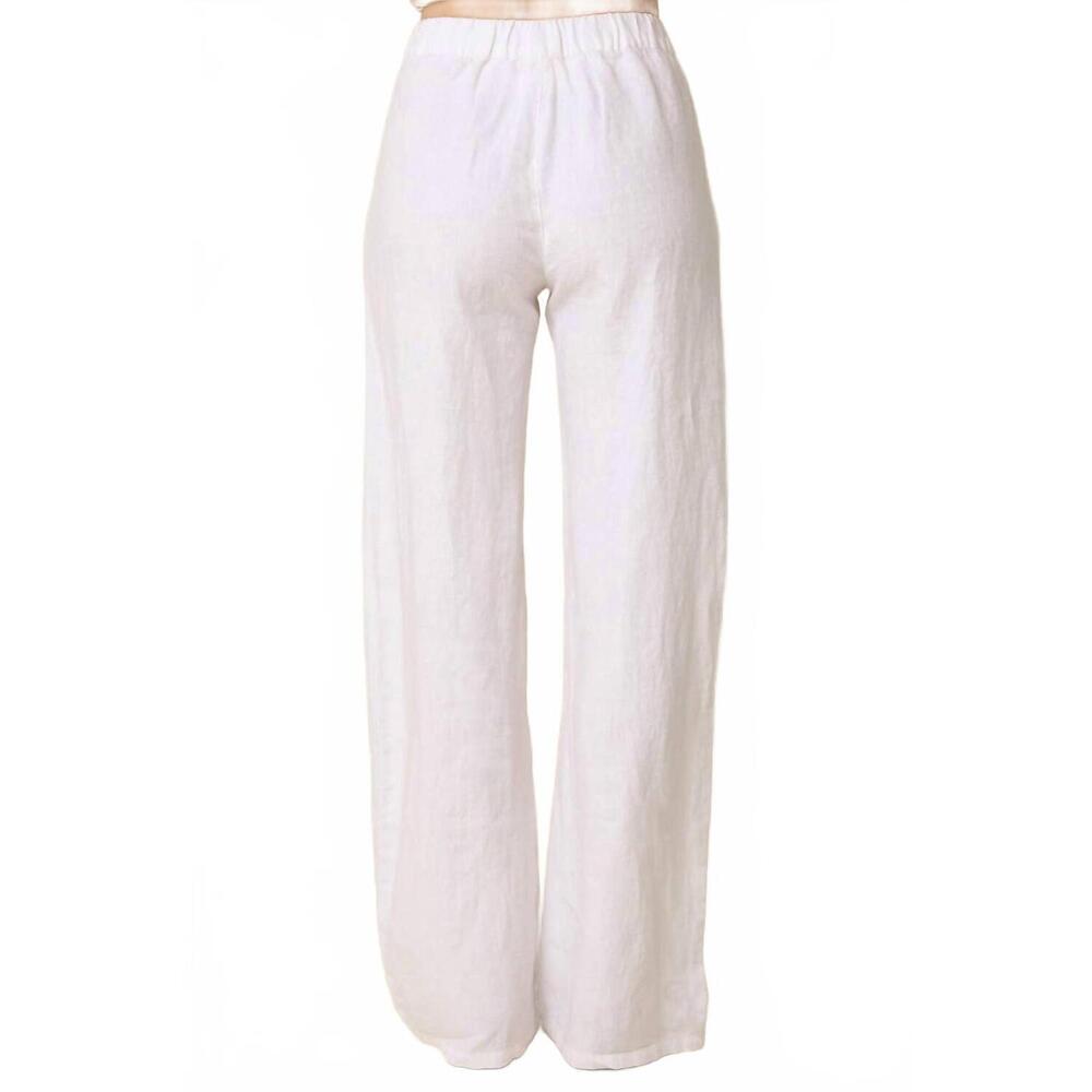 NEW OLIVACEOUS carina linen pant in white - Picture 6 of 6